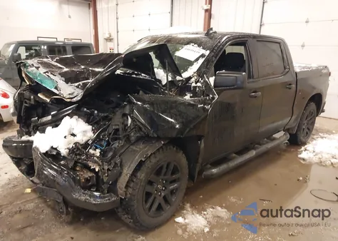 2021 Chevrolet Silverado 1500 4Wd Short Bed Custom from USA, damaged, VIN 1GCPYBEK6MZ332930